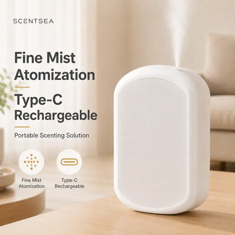 Automatische lift-aromaolie-diffuser
