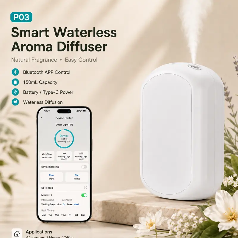 Automatische toiletaromadispenser