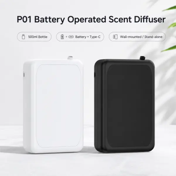 Toiletgeurolieverspreider op batterijen